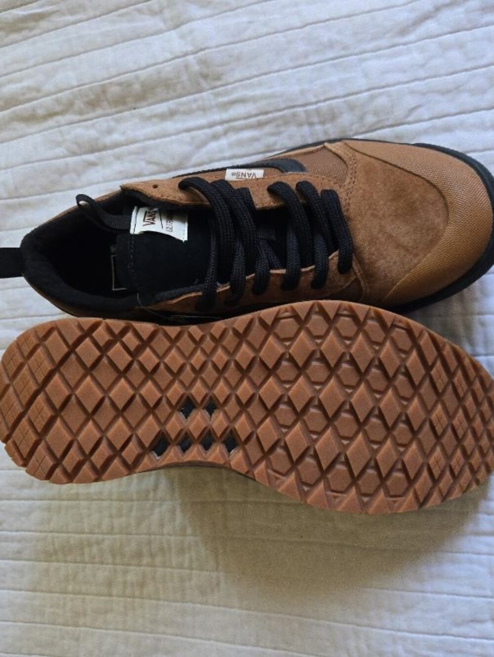 Vans Ultrarange MTE 1 Women size 9.5 UltraCush Brown and Black 072026 - Picture 5 of 7